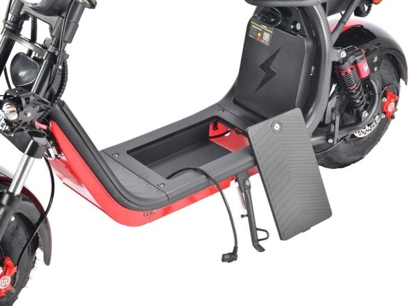 Электроскутер White Siberia PRO 2WD 4000W 60v21ah (полноприводный, 2*2000W)